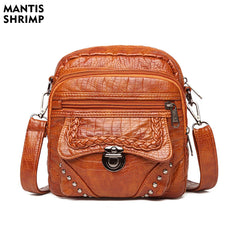 Soft Pu Leather Shoulder Bag Women Cross-body Messenger Bags