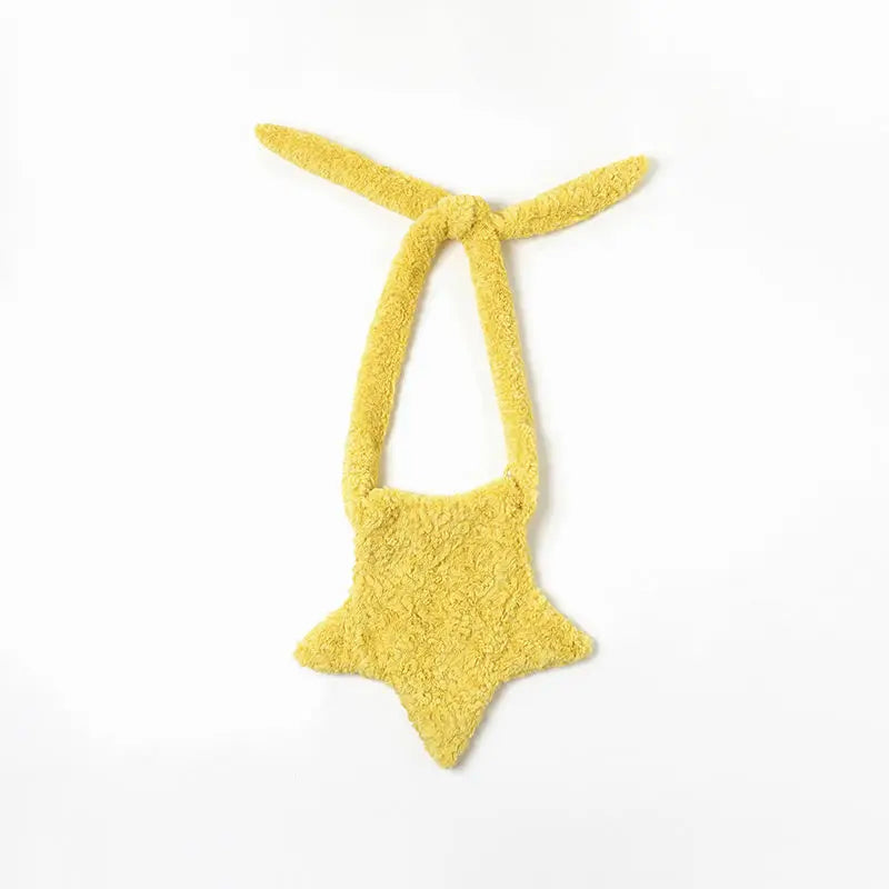 Star Shape Shoulder Bag Crossbody with DIY Strap Street Style Girls Bag