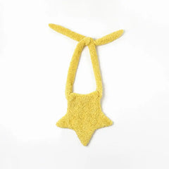 Star Shape Shoulder Bag Crossbody with DIY Strap Street Style Girls Bag