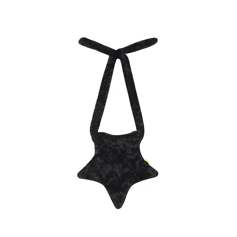 Star Shape Shoulder Bag Crossbody Street Style Girls Bag Euro-America