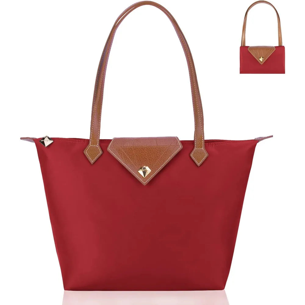 Stylish Nylon Ladies Shoulder Bag for Work,Shopping, School Large