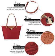 Stylish Nylon Ladies Shoulder Bag for Work,Shopping, School Large