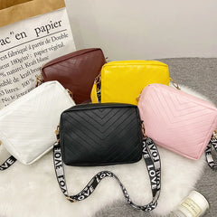 Women Tassel Shoulder Crossbody Square Bag Casual Small Messenger Bag Purse