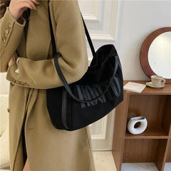 Women Bag Texture Japan Large Capacity Shoulder Tote Bag