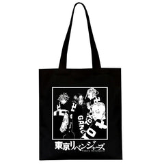 Tokyo Revengers Anime Harajuku Shopper Bag Large Capacity Vintage Shoulder Bag