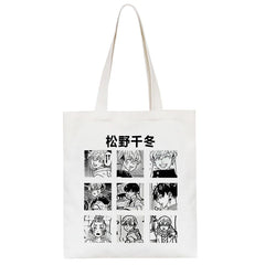 Tokyo Revengers Anime Harajuku Shopper Bag Large Capacity Vintage Shoulder Bag