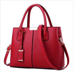 Vintage High Casual Tote Messenger Bag Leather Handbag