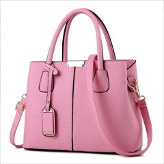 Vintage High Casual Tote Messenger Bag Leather Handbag