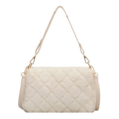 Winter Faux Fur Plush Handbag Female Bags