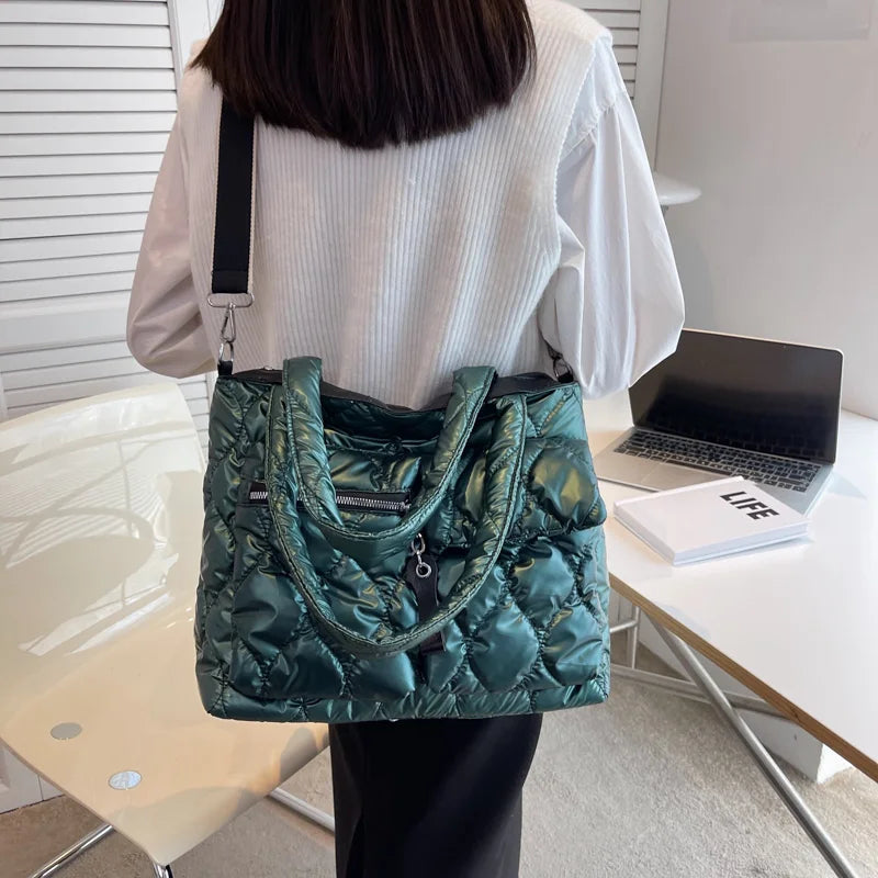 Women Shoulder Bag Large Capacity Handbag Classic Tote Crossbody Messenger