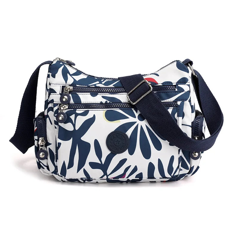 Women Handbag Large Capacity Waterproof Nylon Shoulder Bag Crossbody Bag
