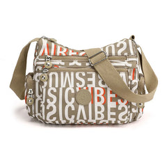 Women Handbag Large Capacity Waterproof Nylon Shoulder Bag Crossbody Bag