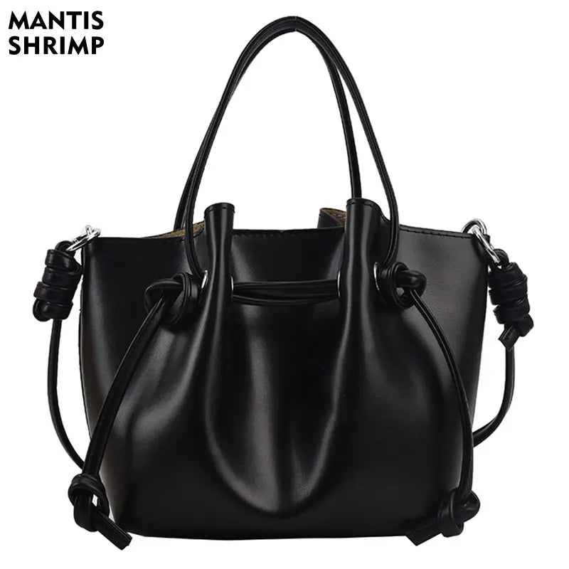 Women's PU Leather Crossbody Bag Lady Shoulder Messenger Bag