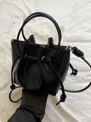 Women's PU Leather Crossbody Bag Lady Shoulder Messenger Bag