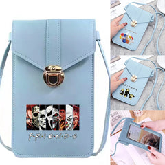 Women Touch Screen Cell Phone Purse Wallet Crossbody Bag