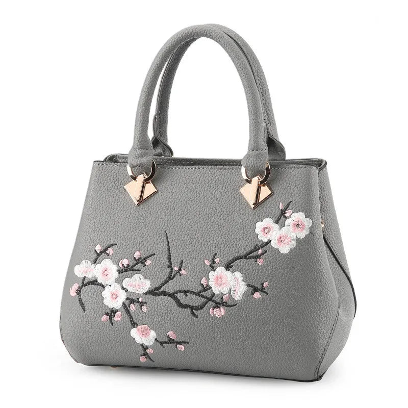 Vintage Casual Tote Top-Handle Women Shoulder Purse Wallet