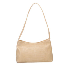 Stone Pattern Leather Shoulder Bag Vintage Totes Purse Pack