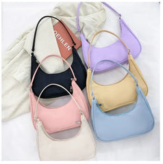 Women Shoulder Bag Small Purse Underarm Clutch Hobos Handbags
