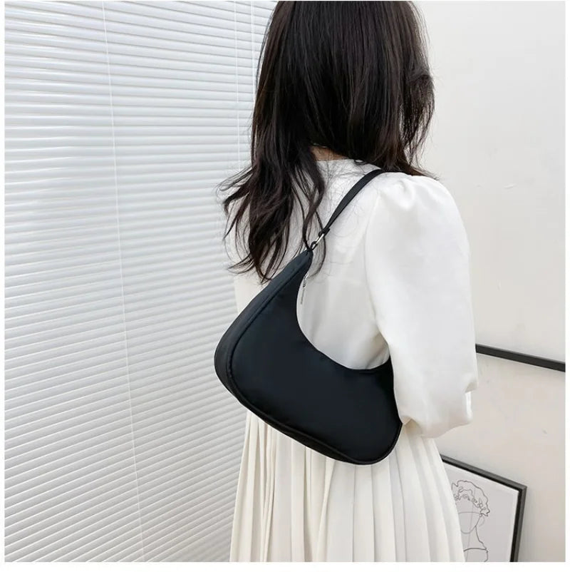 Women Shoulder Bag Small Purse Underarm Clutch Hobos Handbags