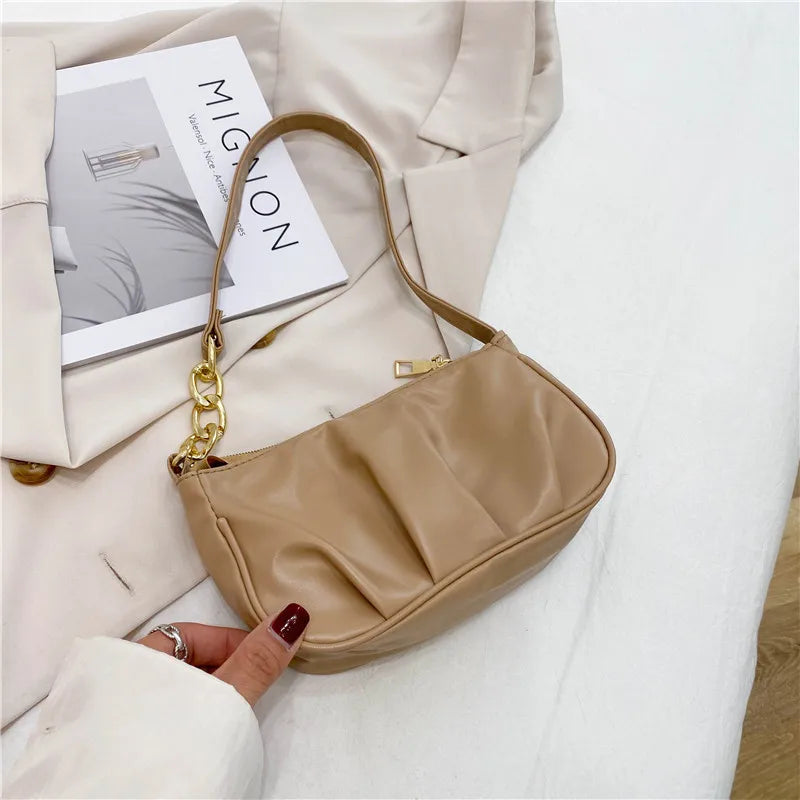 Women Shoulder Bag Small Purse Underarm Bags Clutch Summer Purses Bolso