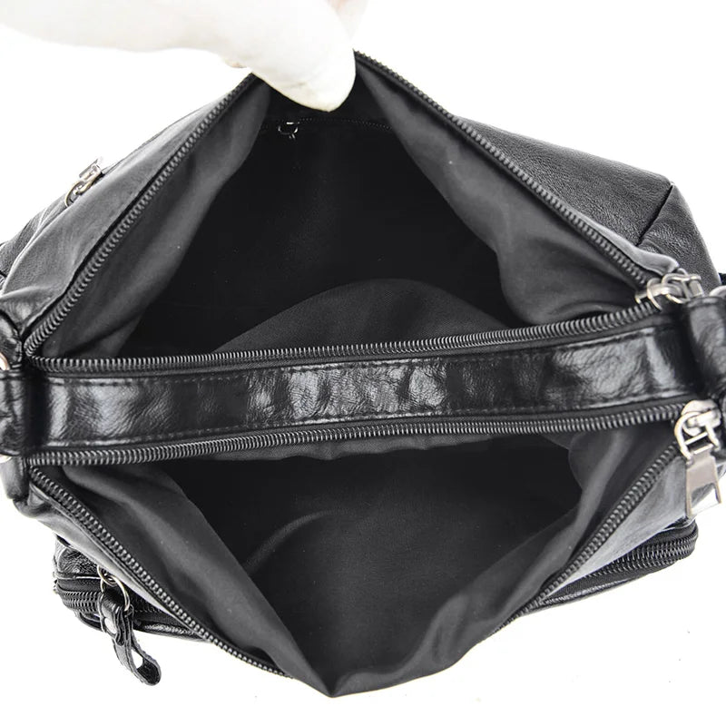 Women Bags Shoulder Bags Vintage Hobo Bag Soft PU Leather Crossbody Handbag