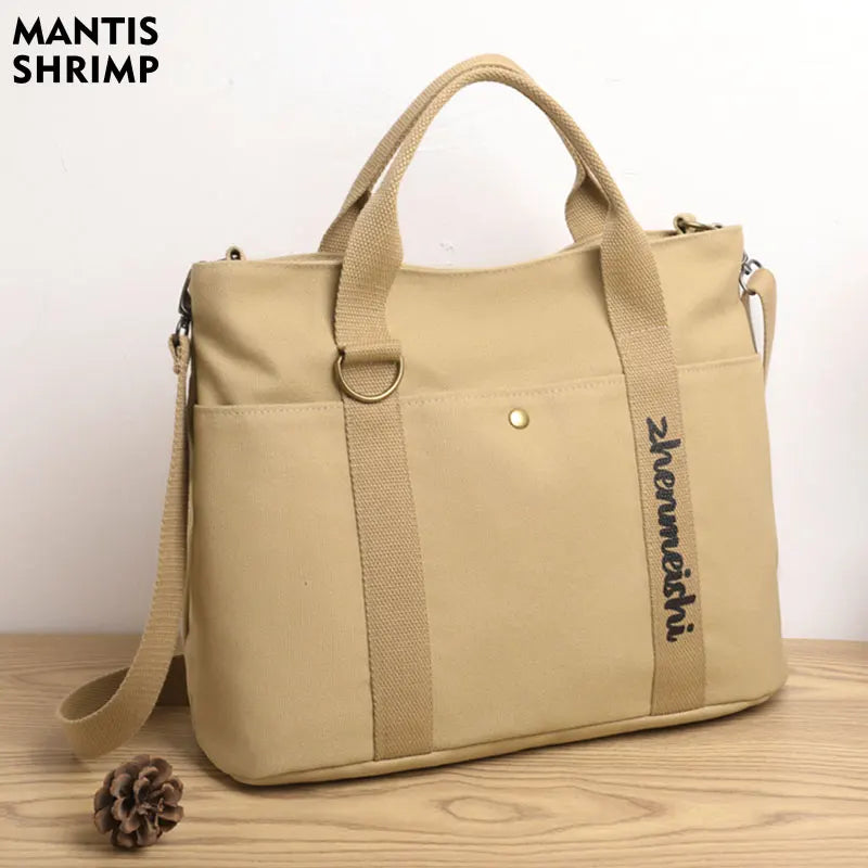 Women Canvas Shoulder Tote Crossbody Pack Messenger Bags