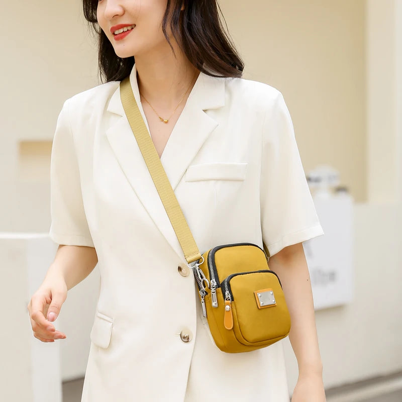 Women Casual Crossbody Bags Oxford Shoulder Bags Outdoor Messenger Bags