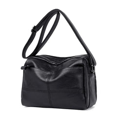 Women Crossbody Bag Soft Leather Small Shoulder Handbag Messenger Phone Purse