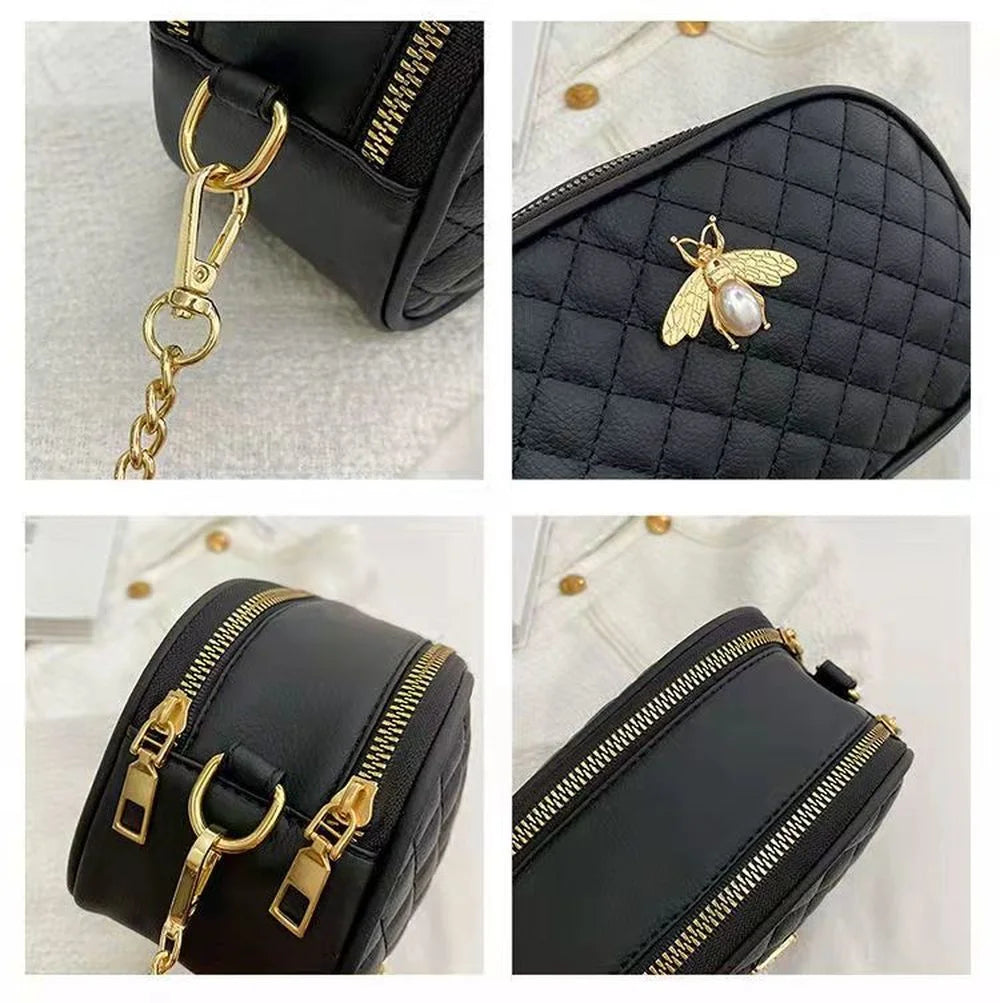 Women PU Leather Messenger Crossbody Shoulder Bag