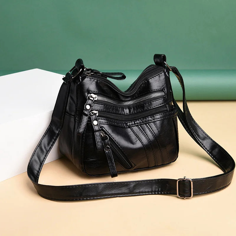 Small Soft Leather Bag Handbags Women Shoulder Bags Crossbody Bag