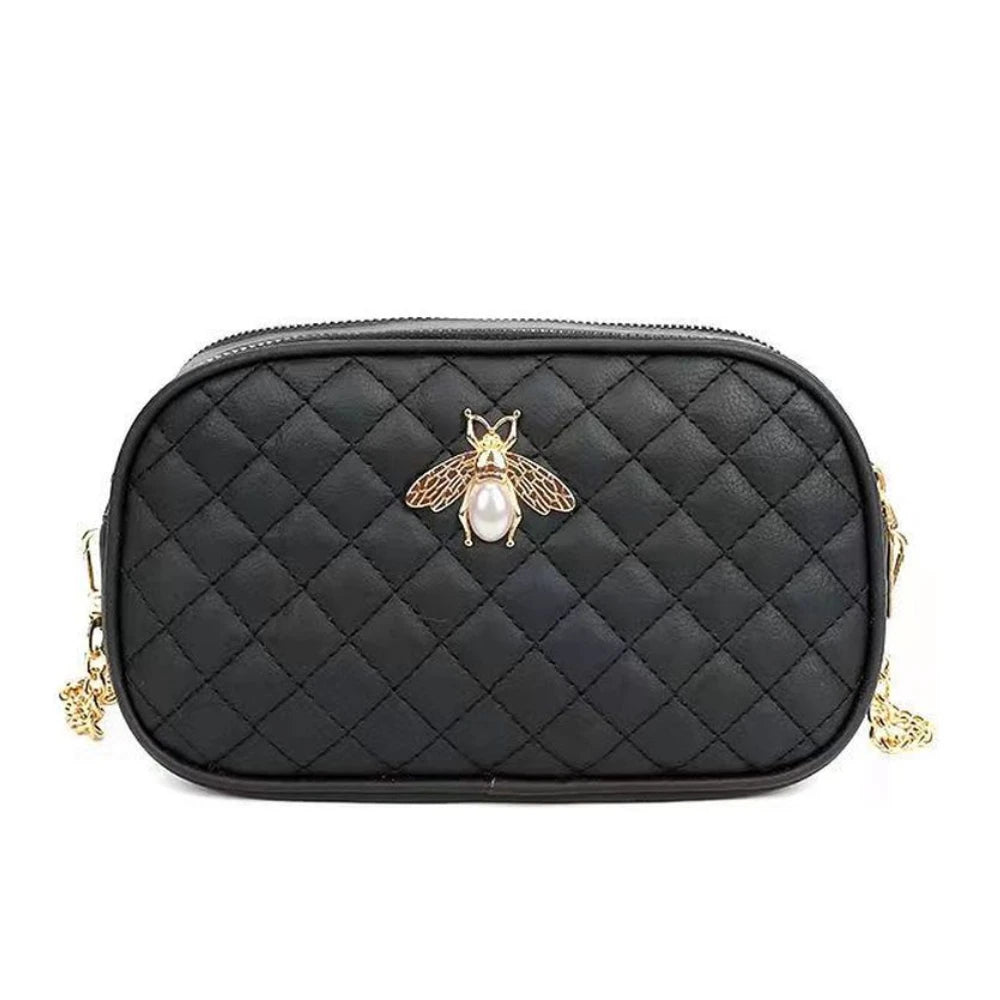 Women Bags Handbags PU Leather Small Square Mobile Phone Messenger Crossbody Sho