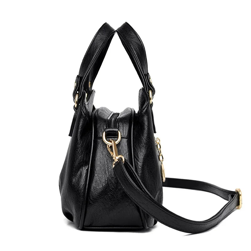 Women Leather Handbags Tote Shoulder Bag Messenger Crossbody Bags Bolsa
