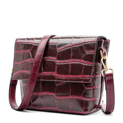 Leather Crossbody Shoulder Bag for Women Casual Mini Messenger Bags with Phone P