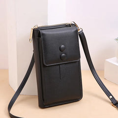 Women Leather Shoulder Bag Large Capacity Wallet