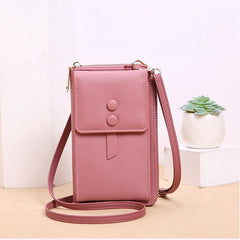 Women Leather Shoulder Bag Large Capacity Wallet