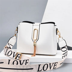 Women Bags High Handbags Pu Leather Bucket Bags Women's Crossbody Bags