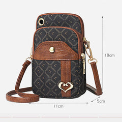 Women Mobile Phone Purse Arm Bag Shoulder Pack Sports Bag