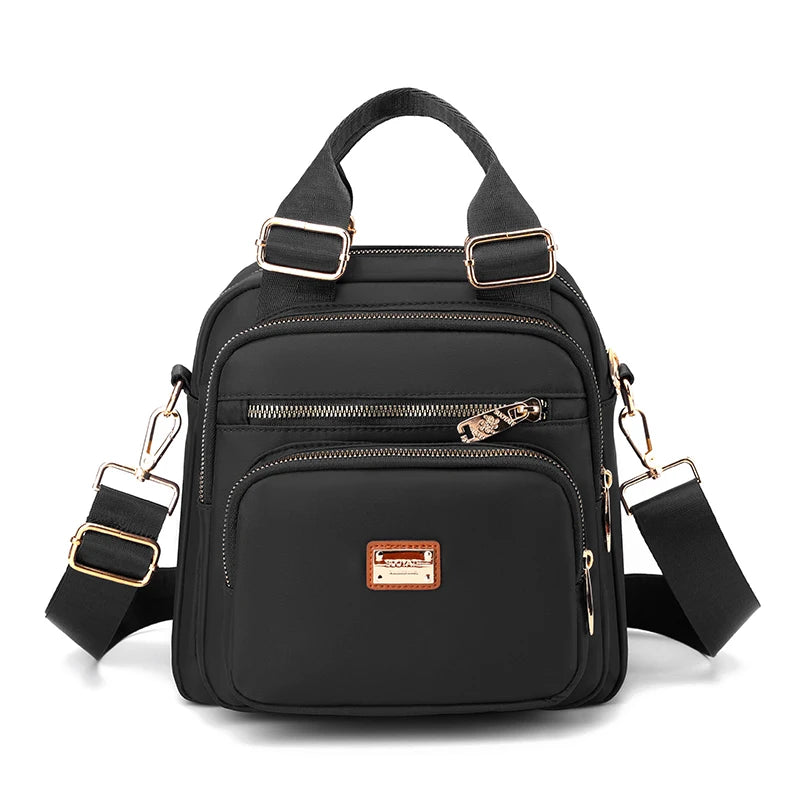Women Multifunction Shoulder Bags Casual Handbags Female Messenger Nylon Tote