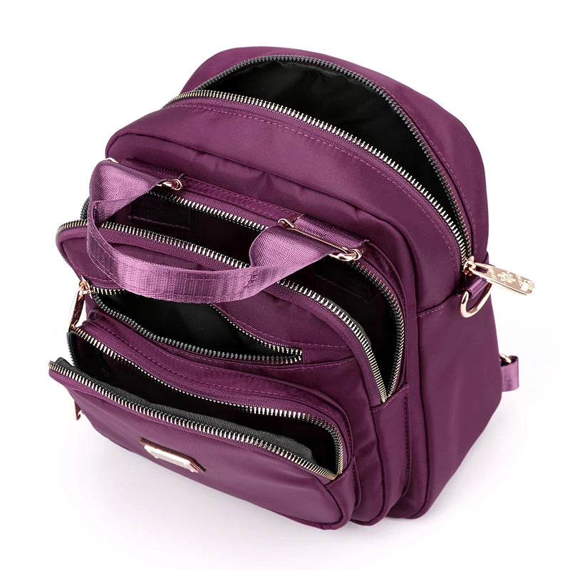 Women Multifunction Shoulder Bags Casual Handbags Female Messenger Nylon Tote