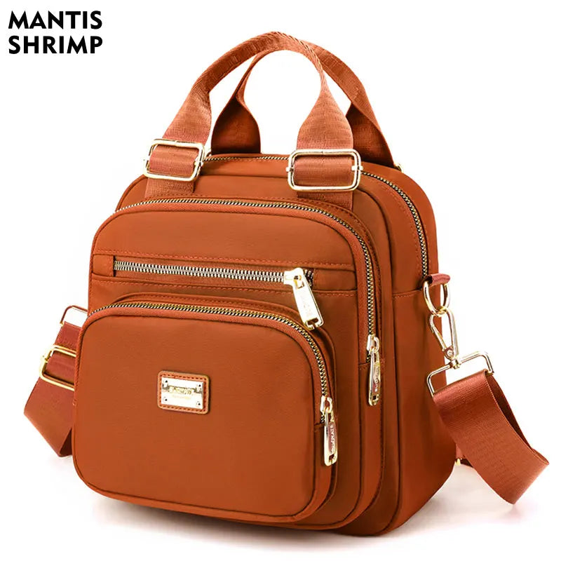 Women Multifunction Shoulder Bags Casual Handbags Female Messenger Nylon Tote