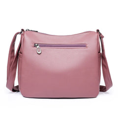 Women Bags Shoulder Bags Middle-aged Gift PU Leather Messenger