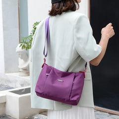 Women Oxford Cloth Shoulder Bag Lightweight Crossbody Commuter Bag