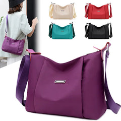 Women Oxford Cloth Shoulder Bag Lightweight Crossbody Commuter Bag
