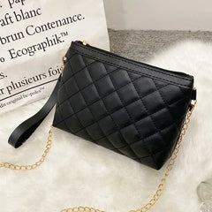 Women PU Leather Clutch Chain Shoulder Bag Crossbody Messenger Purses