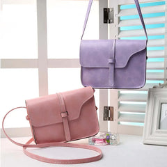 Retro Belt Buckle Small Square Bag Ladies Shoulder Bag Messenger bags For Women