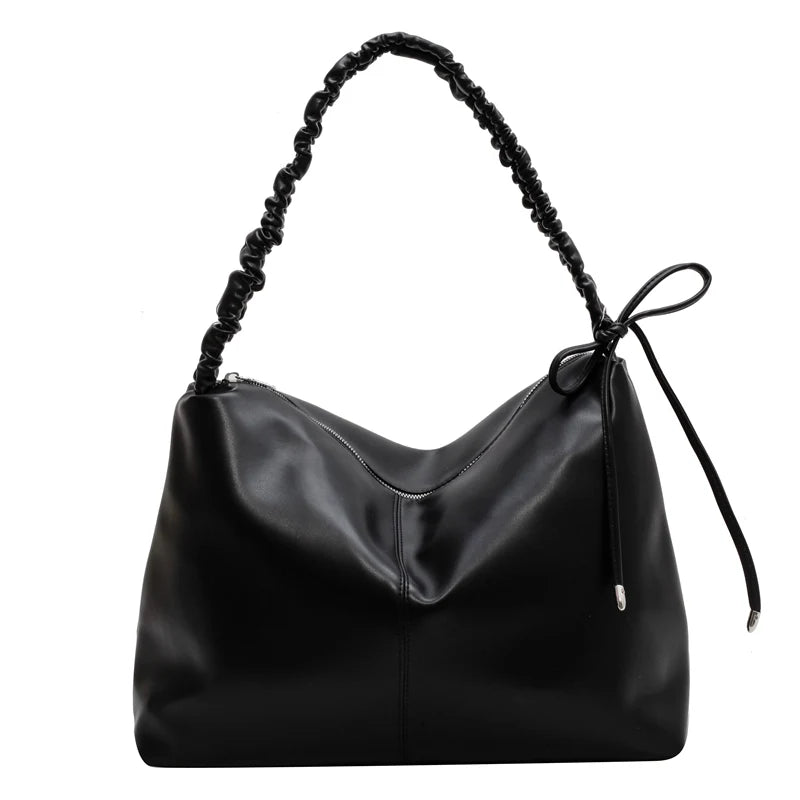 Retro Commuter Handbag Tote Bag Large-capacity Autumn Winter Shoulder Bag