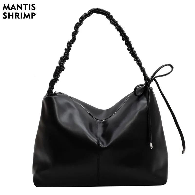 Retro Commuter Handbag Tote Bag Large-capacity Autumn Winter Shoulder Bag
