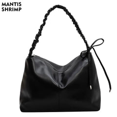 Retro Commuter Handbag Tote Bag Large-capacity Autumn Winter Shoulder Bag