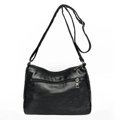 Women Bags Retro Hobo Bag PU Leather Handbags Female Shoulder Bags