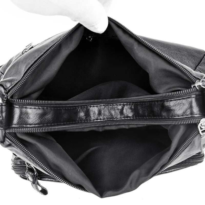 Women Bags Retro Hobo Bag PU Leather Handbags Female Shoulder Bags